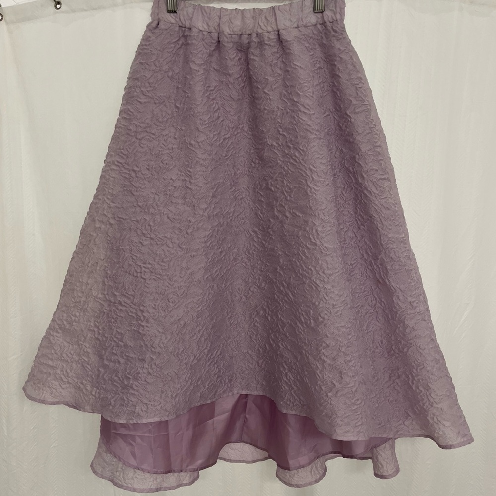 Zara Lavender Tulle Skirt Midi